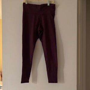 Jockey Women’s Deep Purple 3/4 Crop Leggings